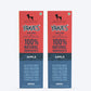 HUFT Yakies Vegetarian Natural Chew Bone - Apple - Heads Up For Tails