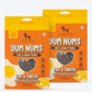 HUFT Yum Nums Soft & Chewy Sticks Egg & Cheese With Real Chicken Treat For Dogs - Heads Up For Tails