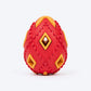 HUFT Chewtastic Eggs-Tra Chew Toy For Dog - Red & Yellow - Heads Up For Tails