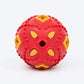 HUFT Chewtastic Eggs-Tra Chew Toy For Dog - Red & Yellow - Heads Up For Tails