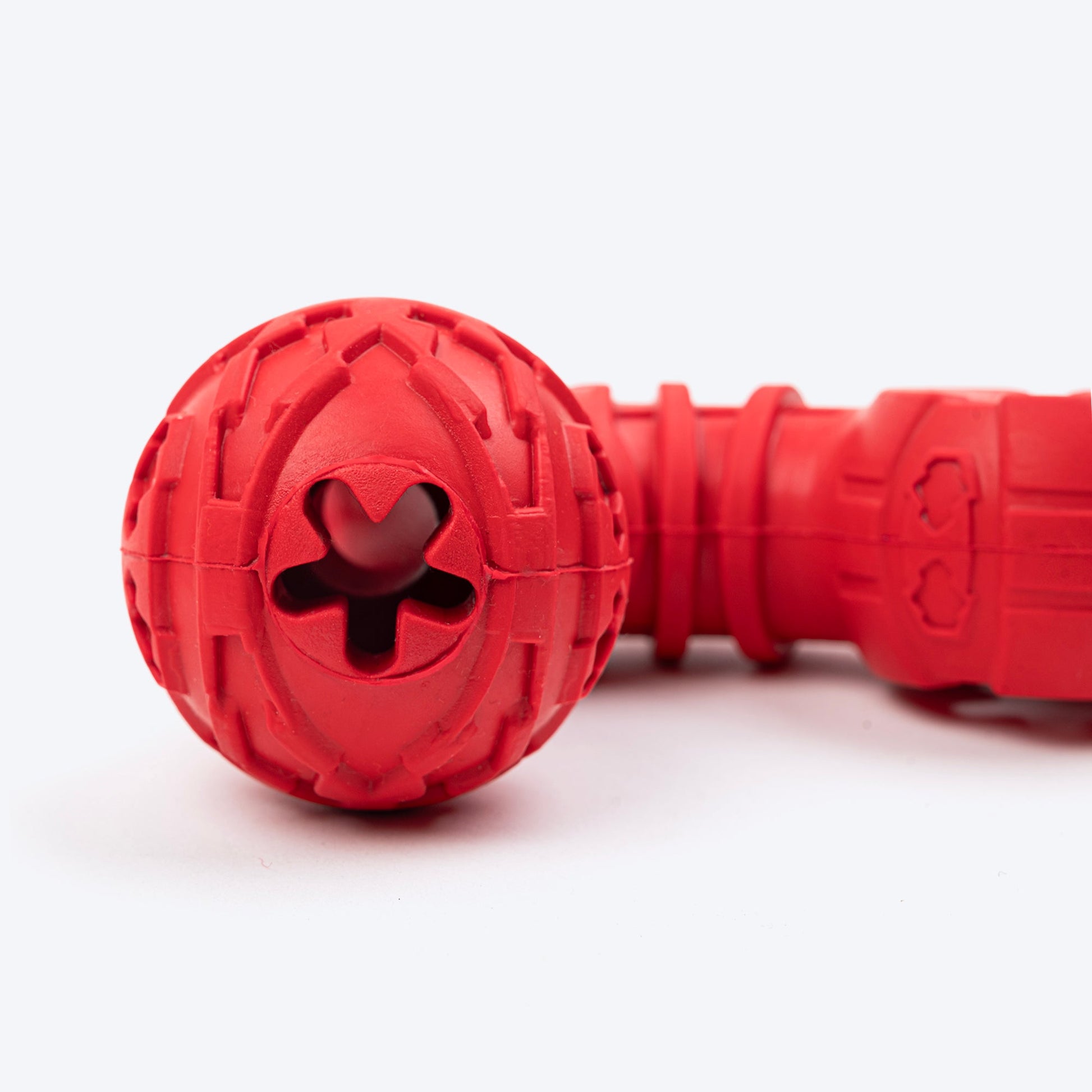 HUFT Chewtastic Mighty Multipurpose Bone Chew Toy For Dog - Red_03