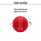 HUFT Chewtastic Mighty Super Sturdy Ball Toy For Dog - Red_04
