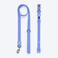 HUFT Hive Harmony Waterproof Collar and Leash Set For Dog - Blue - Heads Up For Tails