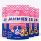 HUFT Jammies - Chicken Filled With Strawberry Jam Dog Treats - 100 g - Heads Up For Tails