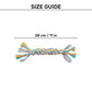 HUFT Twisty Tuggy Rope Toy for Puppies & Small Dogs - Multicolor_04