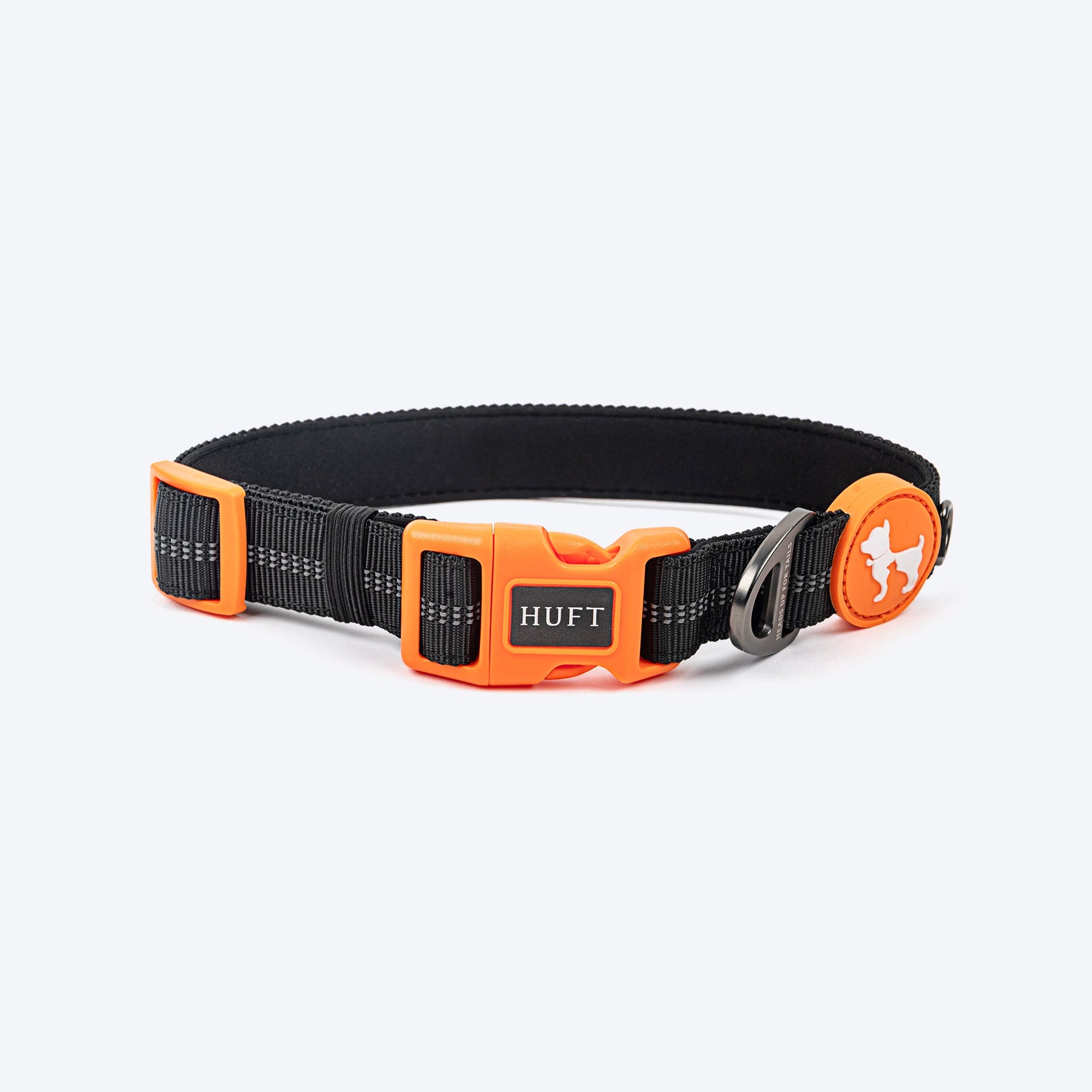 HUFT Xplorers Collar For Dog - Black_01