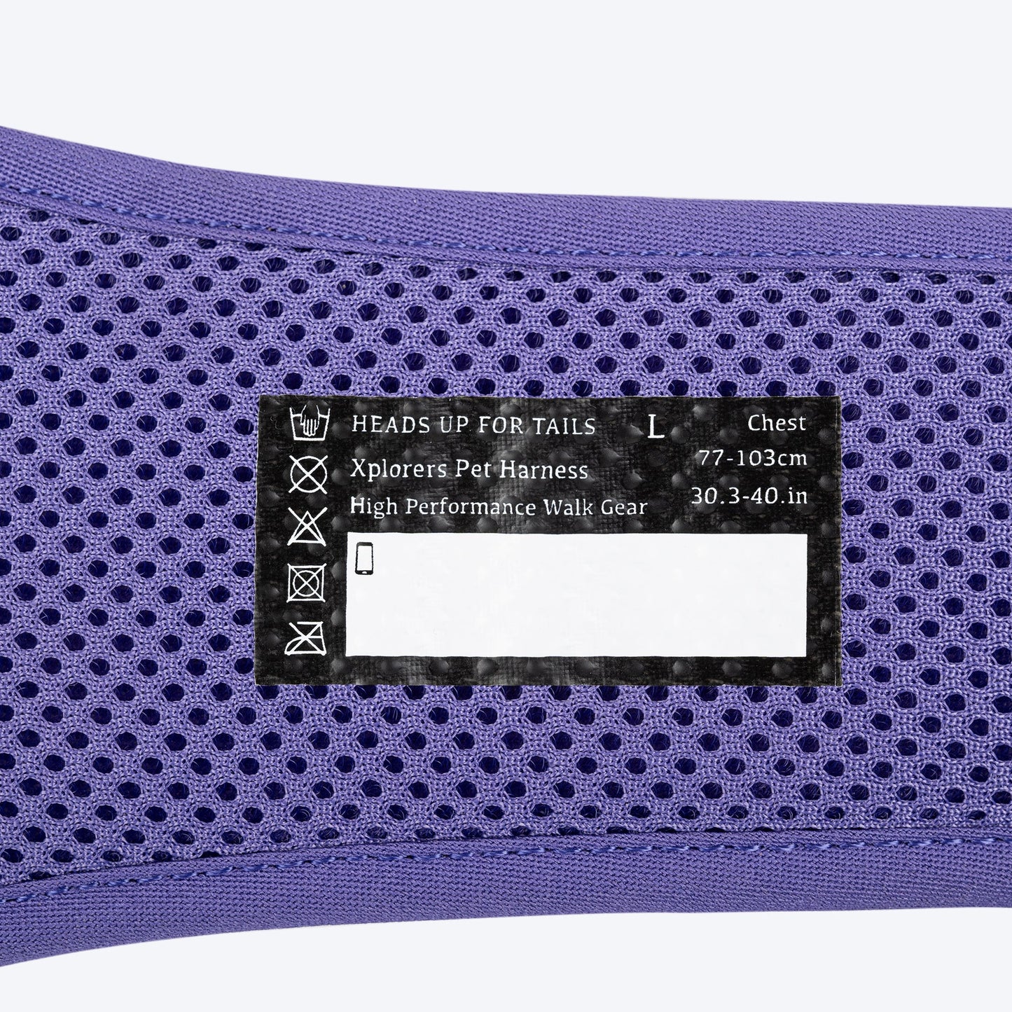HUFT Xplorers Harness For Dog - Purple - Heads Up For Tails