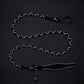 HUFT Xplorers Rope Leash With Carabiner For Dog - Black - 5 ft_11