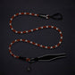 HUFT_Xplorers_Rope_Leash_With_Carabiner_For_Dog_-_Orange_-_5_ft_10