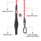 HUFT Xplorers Rope Leash With Carabiner For Dog - Red - 5 ft_05