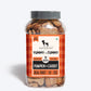 Heads Up for Tails Yummy in my Tummy Pumpkin & Carrot dog biscuits, 320g, gluten-free, gently baked, real fruit