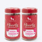 Hearty Dog Biscuits Chicken & Cranberries, 320 g | Grain-Free, Protein-Rich, Expertly Formulated Gluten-Free, Cold-Pressed - Heads Up For Tails