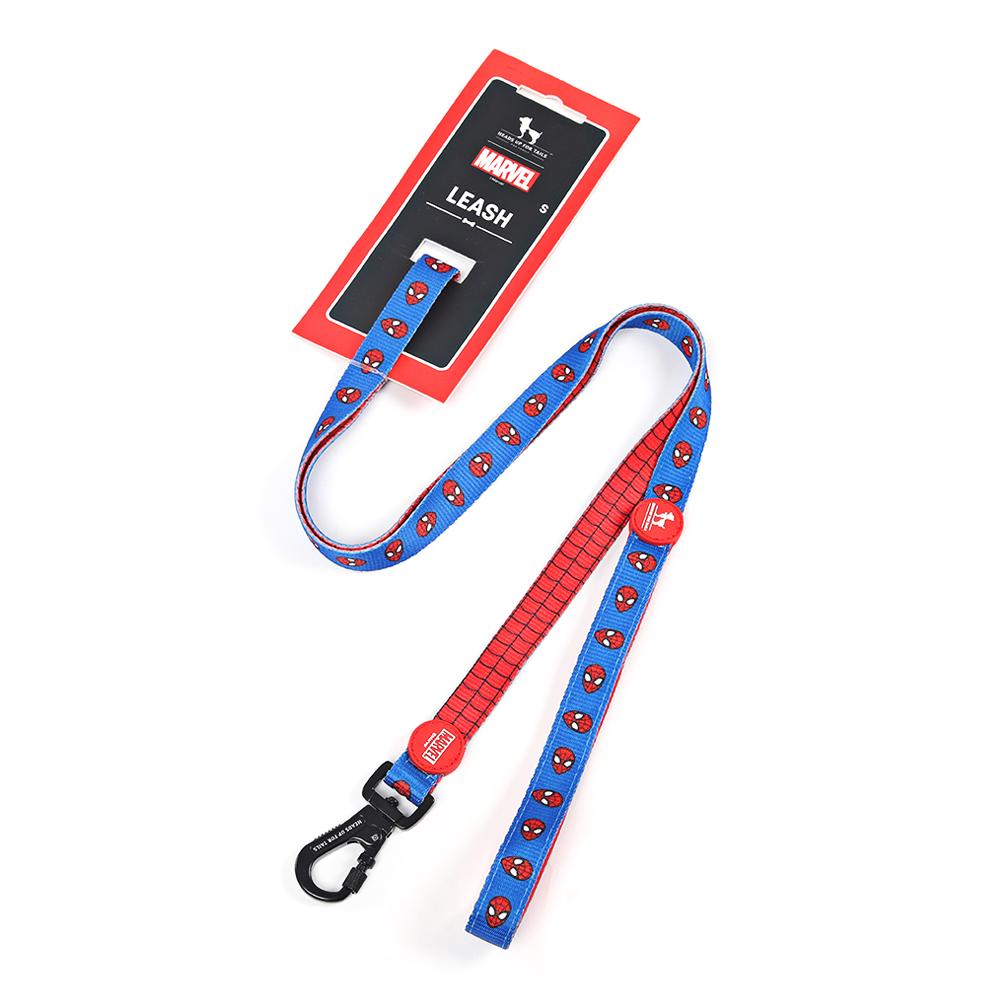 HUFT XÂ©Marvel Spider-Man Dog Leash - Red - Heads Up For Tails
