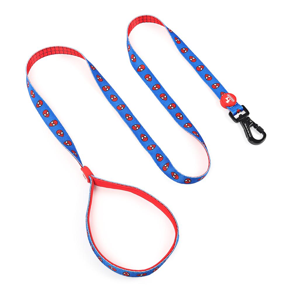 HUFT XÂ©Marvel Spider-Man Dog Leash - Red - Heads Up For Tails