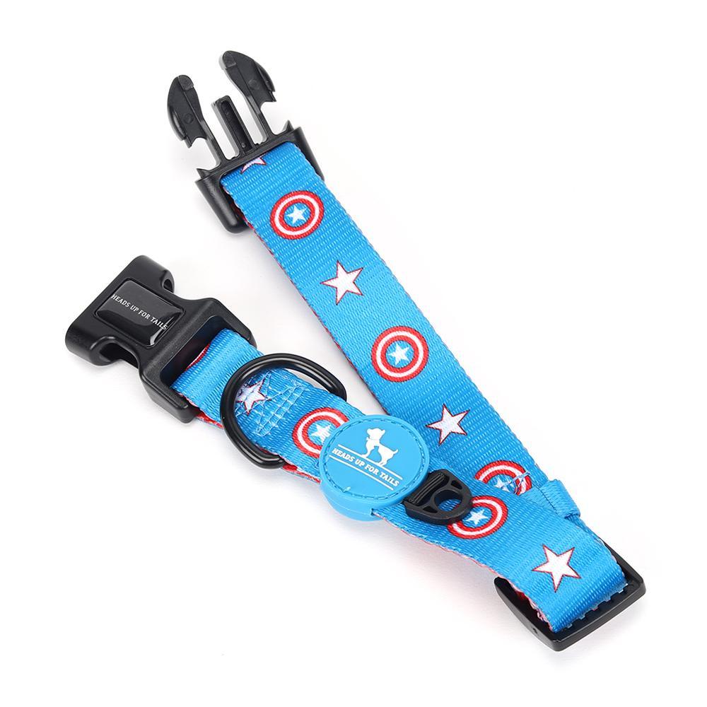 HUFT XÂ©Marvel Captain America Dog Collar