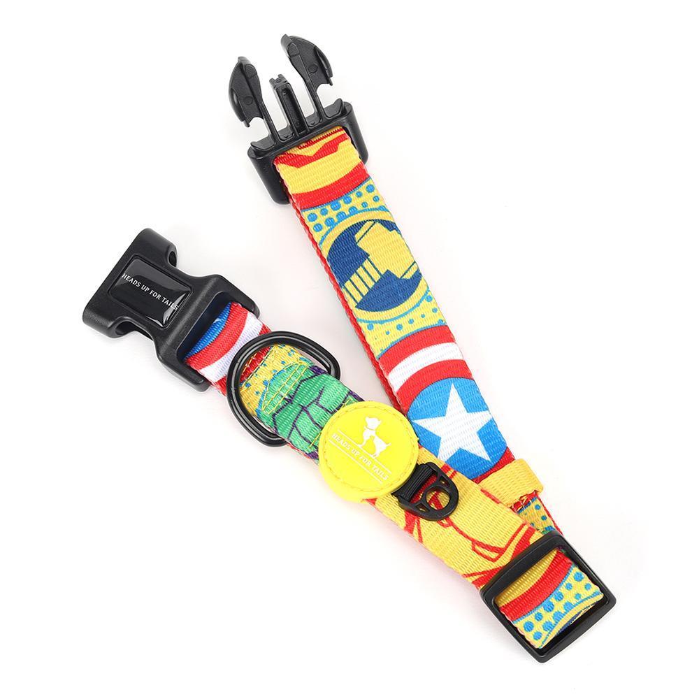 HUFT XÂ©Marvel Yellow Avengers Dg Collar