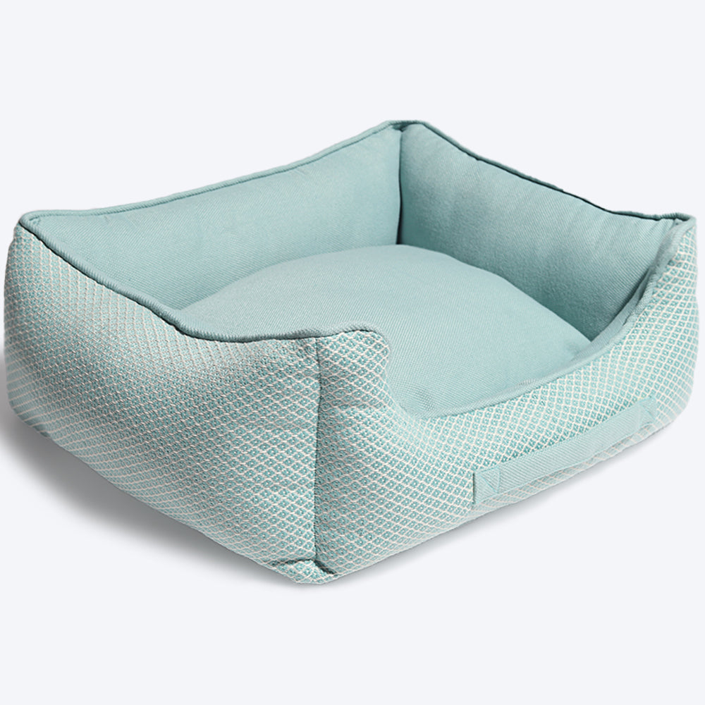 ResplootÂ® Sofa Bed For Dogs & Cats - Aqua Blue - Heads Up For Tails