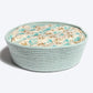 ResplootÂ® Cat Basket Bed - Aqua Blue - Heads Up For Tails