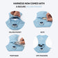 HUFT Walkmate Harness For Dog - Slate Blue - Heads Up For Tails