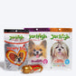 JerHigh Dog Treats Combos - Pack of 4 - Heads Up For Tails