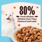 Kennel Kitchen Fish Chunks In Gravy Wet Cat Food - 80 g packs - Heads Up For Tails