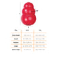KONG Classic Chew Dog Chew Toy (In multiple sizes) - Heads Up For Tails