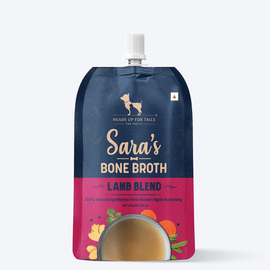 HUFT Sara's Lamb Blend Bone Broth For Dogs - 150 ml - Heads Up For Tails