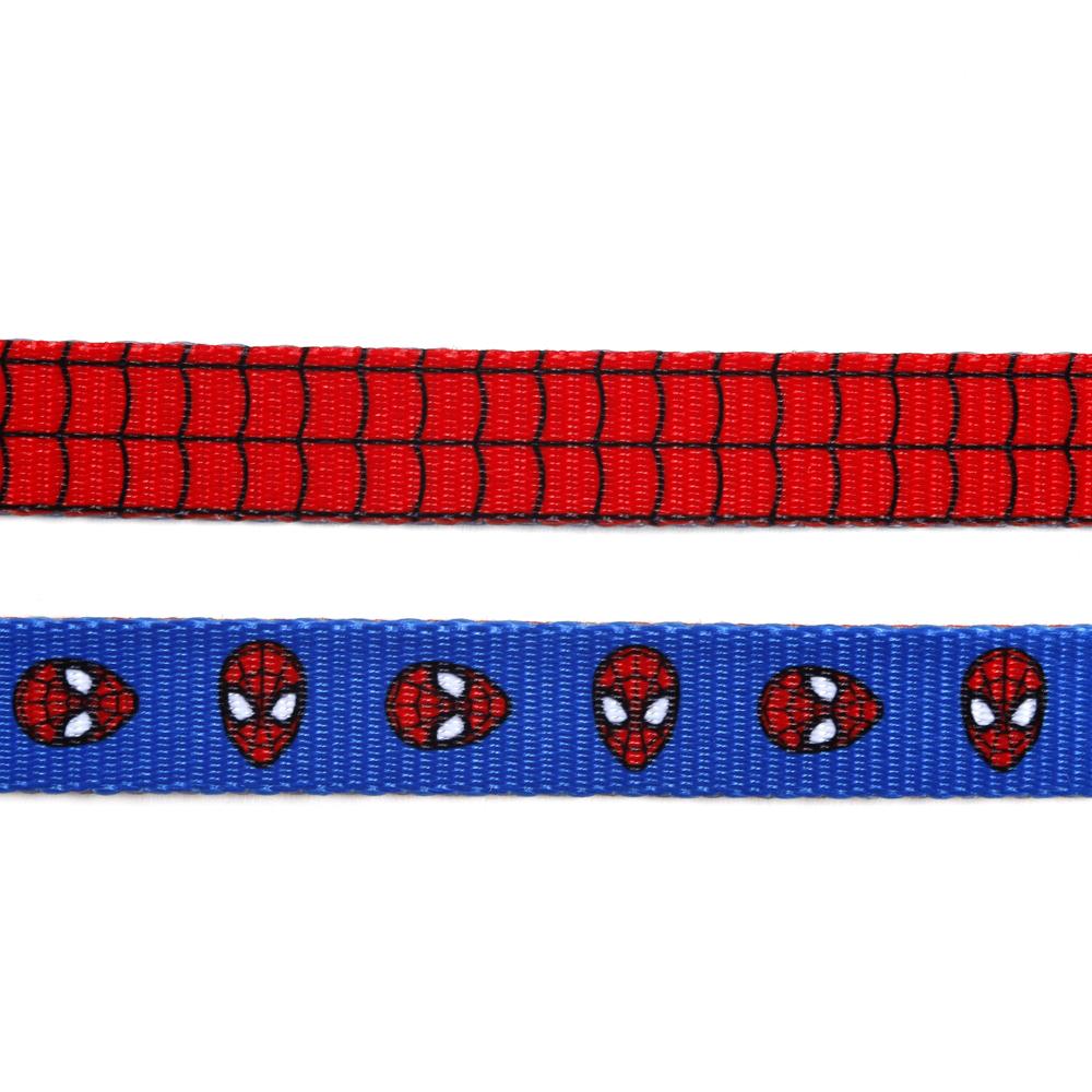 HUFT XÂ©Marvel Spider-Man Dog Leash - Red - Heads Up For Tails