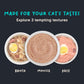 Meowsi by HUFT Chicken Breast with Quail Egg Mousse Cat Wet Food, 80 gm, grain-free, with vitamins and minerals.