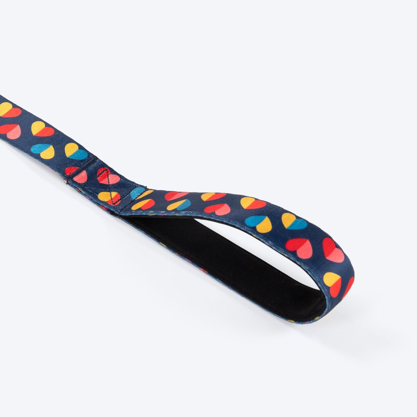 HUFT Love Struck Printed Leash For Dog - Navy Blue - Heads Up For Tails