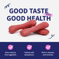 NutriWag Strawberry Calcium Chew Bones Treats For Dog - Heads Up For Tails