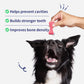 NutriWag Strawberry Calcium Chew Bones Treats For Dog - Heads Up For Tails