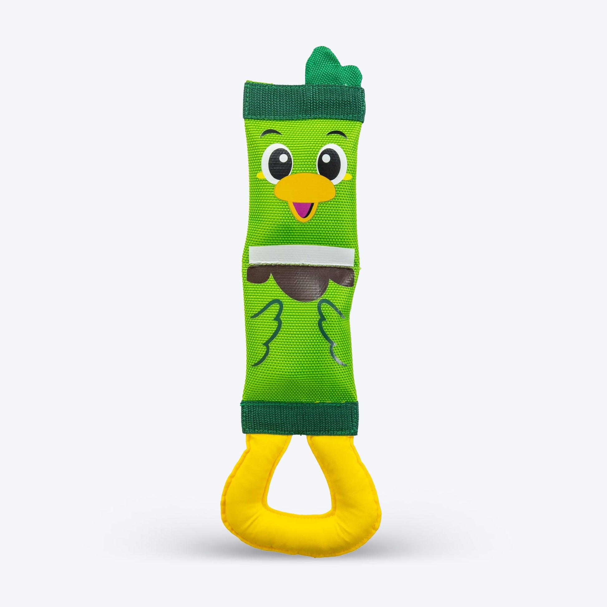 Outward Hound Mallard Fire Biterz Chew Toy For Dog - Green - Heads Up For Tails