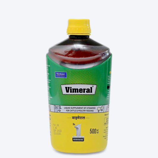 Virbac Vimeral Oral Liquid For Cattle Dog & Cat - 500 ml - Heads Up For Tails
