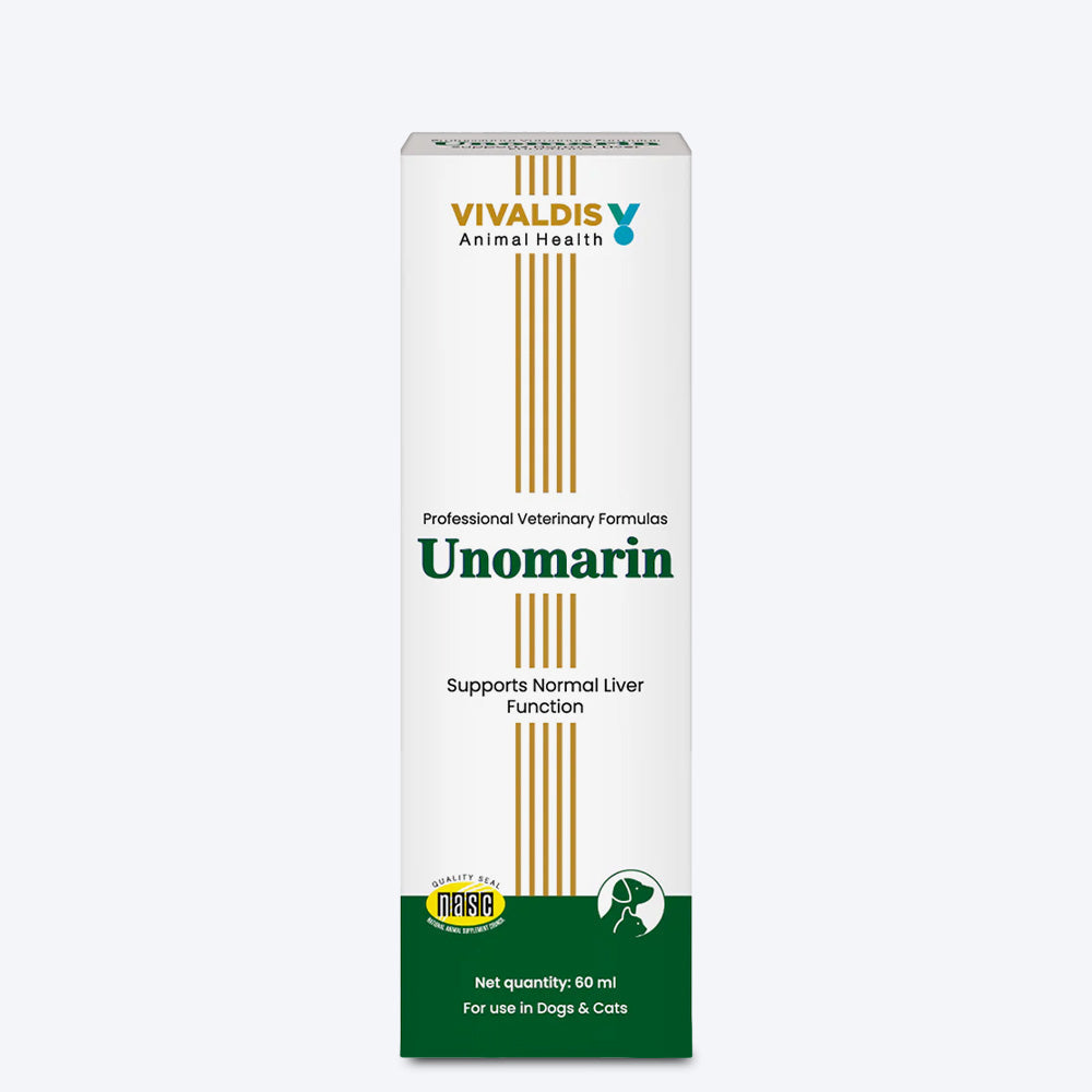 Vivaldis RX Unomarin Gastrointestinal Syrup For Dog & Cat - 120 ml - Heads Up For Tails