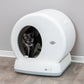 Trixie Self-Cleaning Litter Tray For Cat - White - 55.5 x 53 x 52 cm - Heads Up For Tails