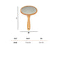 Paws For Earth Bamboo Slicker Brush For Dog & Cat - S - Heads Up For Tails
