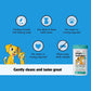 Petkin Toothwipes for Dogs & Cats - 40 Wipes - Heads Up For Tails
