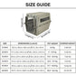 Petmate Sky Kennel Carrier For Dog & Cat - Light Grey - Heads Up For Tails