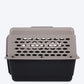 Petmate Vari Kennel Pet Carrier Bleached Linen & Black For Dogs & Cats - 36 X 23 X 15 inch - Heads Up For Tails