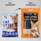 HUFT Cat Litter (Natural & Clumping) - Unscented - 5 kg - Heads Up For Tails