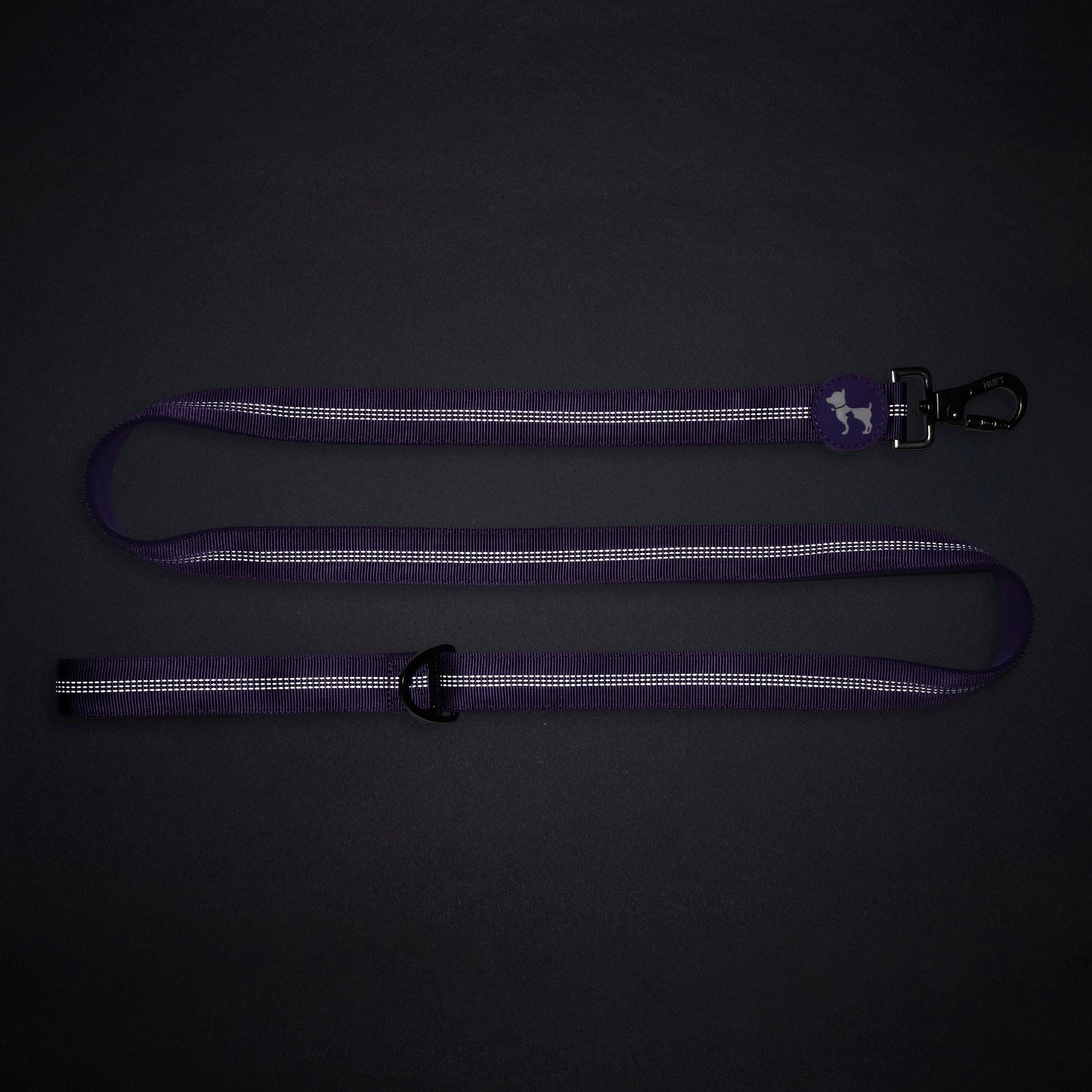 HUFT Comfort Plus Leash For Dog - Purple - Heads Up For Tails