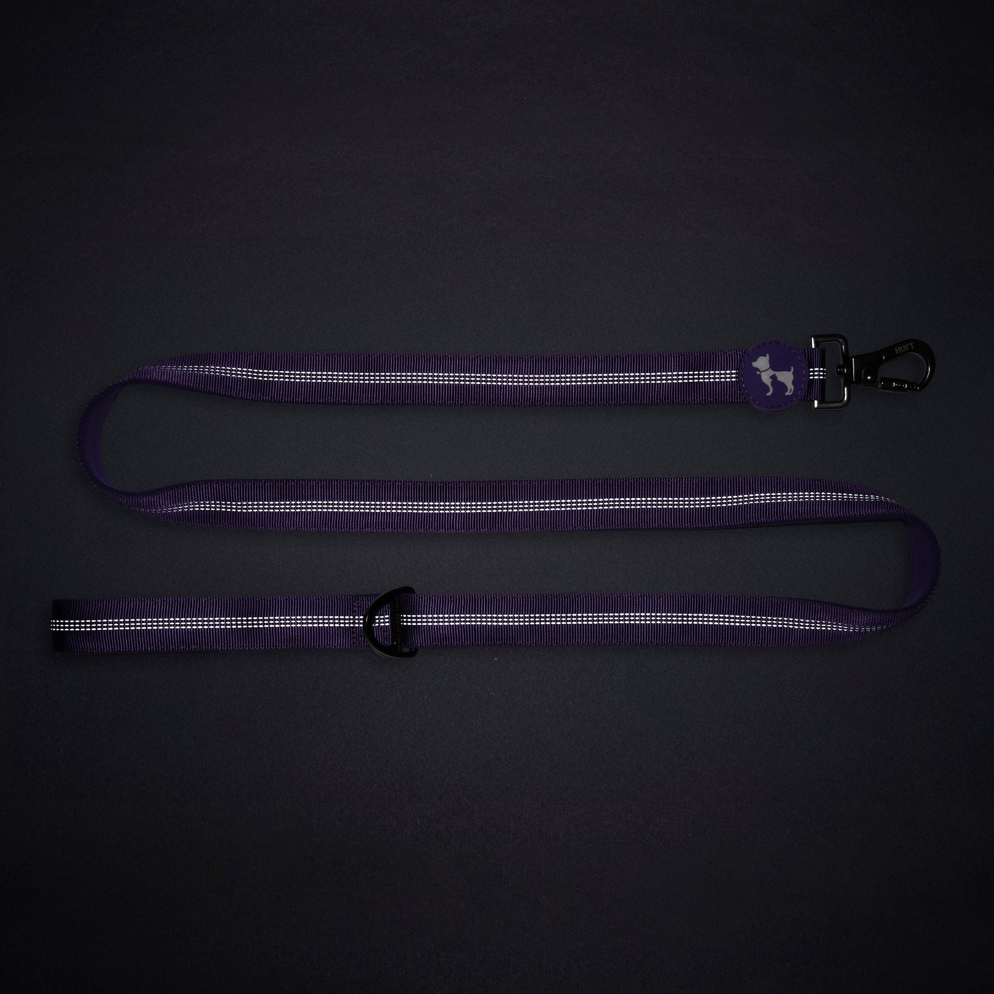HUFT Comfort Plus Leash For Dog - Purple - Heads Up For Tails