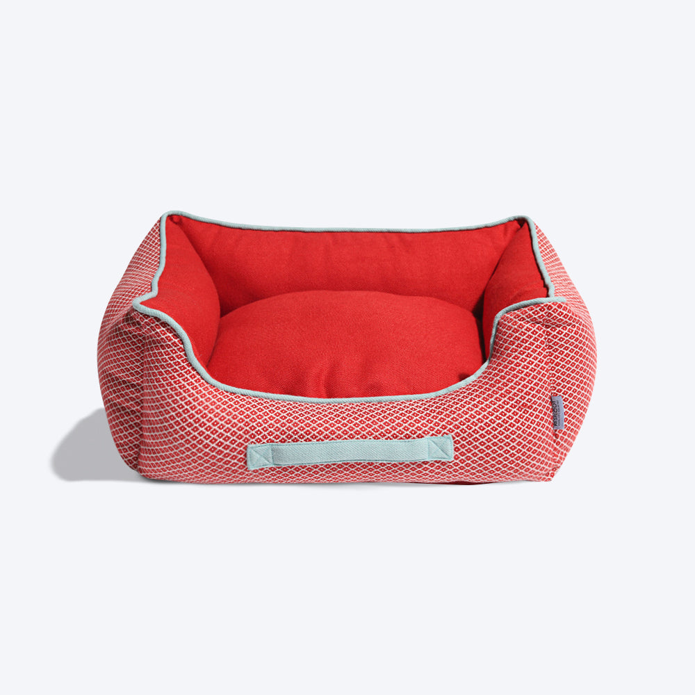 ResplootÂ® Sofa Bed For Dogs & Cats - Red - Heads Up For Tails