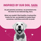 Sara's Doggie Treats Dehydrated Lamb Jerky, 70 g, high protein, low fat, all-natural, grain-free dog treats.