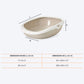 Savic Gizmo Cat Litter Tray with Rim - Mocha_02