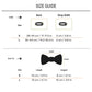 HUFT X Pinklay Hearts In Bloom Bow Tie With Strap For Dog - Blue & Orange - Heads Up For Tails
