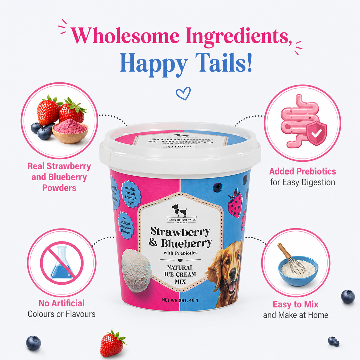 HUFT Frost Paws Mix For Dog