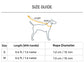 TLC Melange Rope Leash For Dog - Blue - Heads Up For Tails