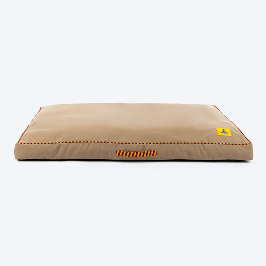 TLC Sandstone Flat Heaven Bed For Dog - Light Brown_01